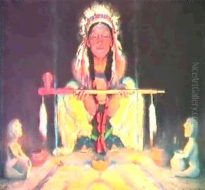 Offering To The Great Spirit by Eanger Irving Couse