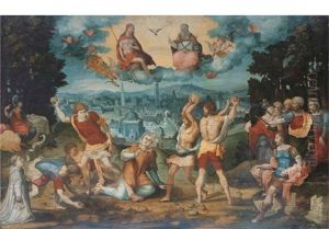 La Lapidation De Saint Etienne by Jean Cousin the Elder