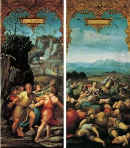 Scenes De L'ancien Testament (pair, Double-sided) Scenes De L'ancien Testament (pair, Double-sided)