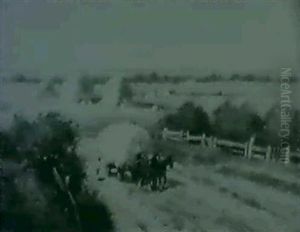 Harvesters Returning Home by Charles Cousin