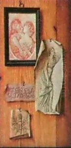Trompe-l'oeil A La Gravure Et Aux Dessins