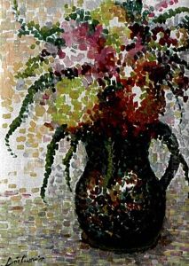 Fleurs Dans Un Vase by Lucie Cousturier