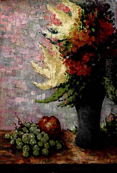 Bouquet De Fleurs Et Fruits - view 1