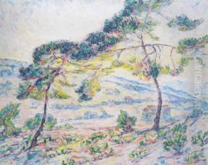 Paysage Du Midi Fauve by Lucie Cousturier