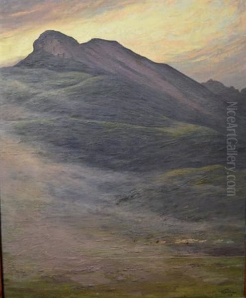 Troupeau Dans La Montagne - view 1