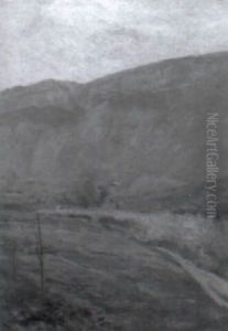 Landschaft Am Salave by Hippolyte Coutau