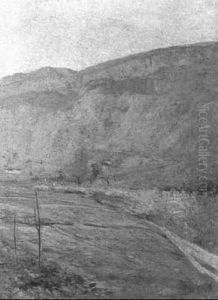 Feldlandschaft by Hippolyte Coutau