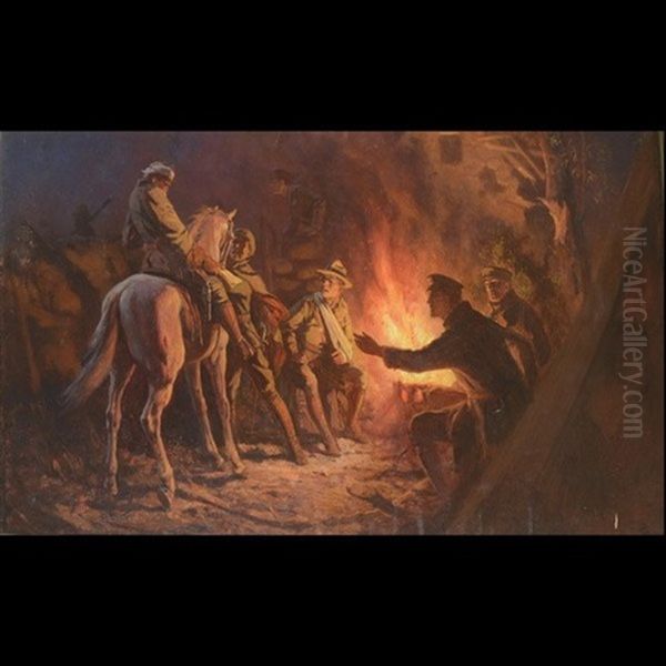 Soldier's Campfire - view 1