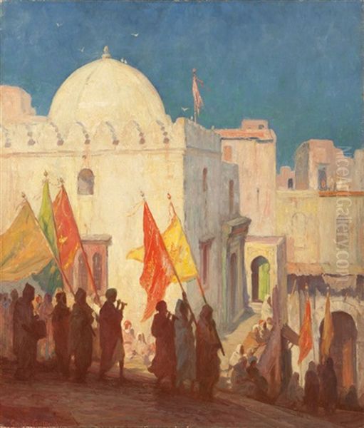 The Procession, Tangier - view 1