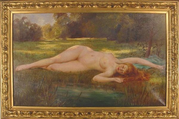 Reclining Nude In A Landscape - view 1
