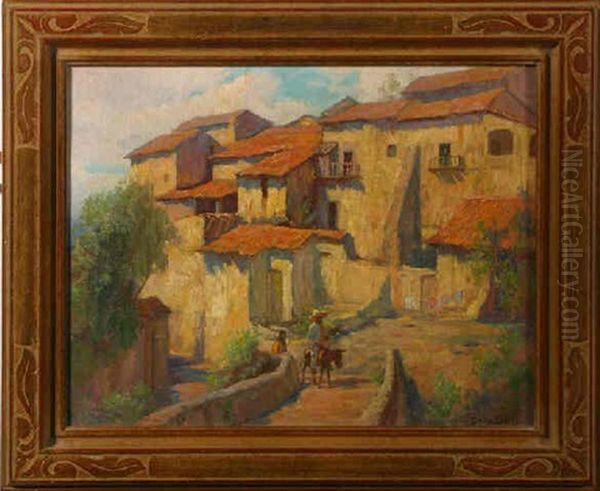 Mexican Village Scene - view 1