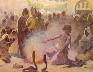 Snake Charmer, Morocco by Gordon Coutts