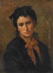 Bildnis Einer Jungen Frau by Thomas Couture