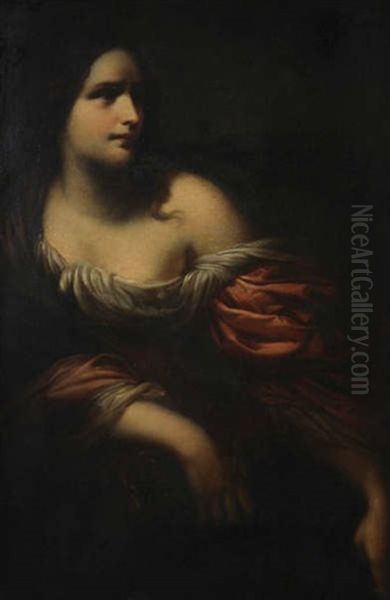 Portrait D'une Jeune Femme, Regardant De Cote - view 1