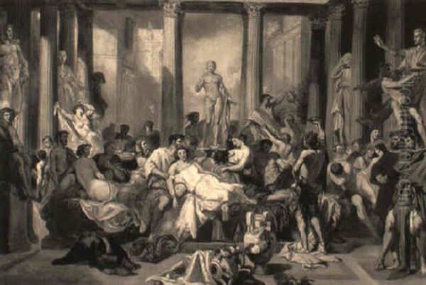 A Bacchanalian Scene - view 1