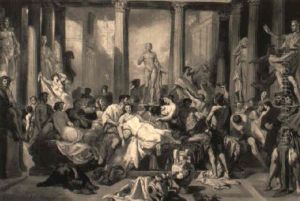 A Bacchanalian Scene by Thomas Couture