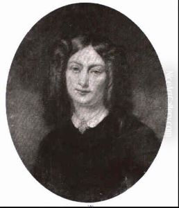 Portrait De Jeune Femme Coiffee A L'anglaise Portrait De Jeune Femme Coiffee A L'anglaise