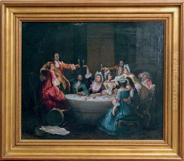 Souper Au Temps De La Regence - view 1