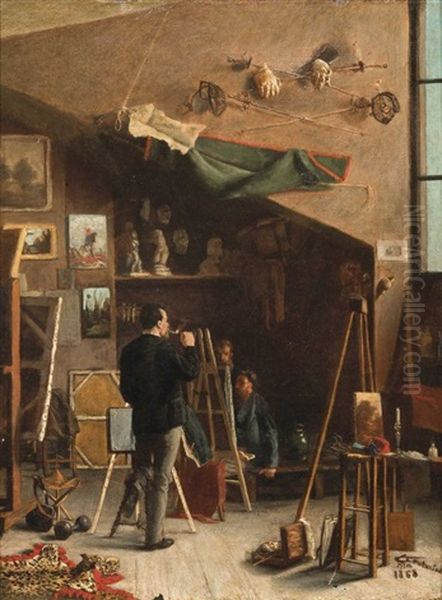Un Coin De Mon Atelier - view 1