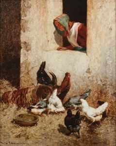 Farmyard Scene Farmyard Scene
