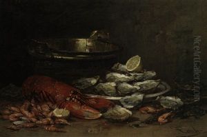 Stilleben Mit Meeresfruchten by Jean-Frederic Couty