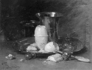 Still Life With Tableware by Jean-Frederic Couty