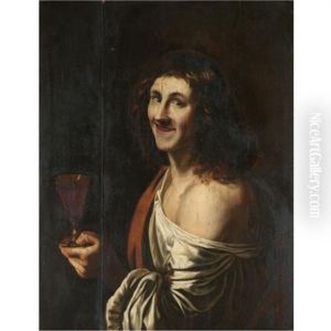 A Man Holding A Glass Of Wine A Man Holding A Glass Of Wine
