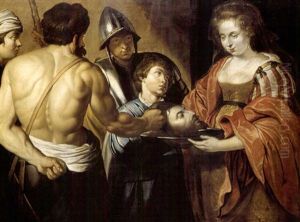 Salome Remettant La Tete De Saint Jean Baptiste