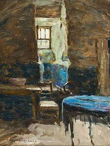 Blue Interior by Robert Mcgown Coventry