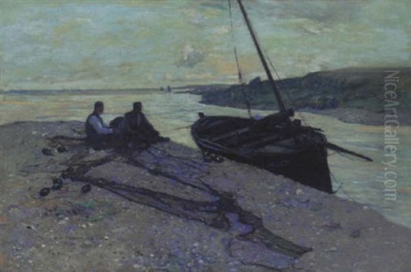 Mending The Nets, Campbeltown - view 1