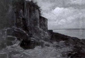 Northern Head, Island Of Westport, Bay Of Fundy by William Wilson Cowell