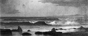 Coastal Seascape by William Wilson Cowell