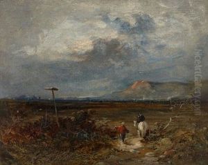Paysage Au Cavalier by David Cox