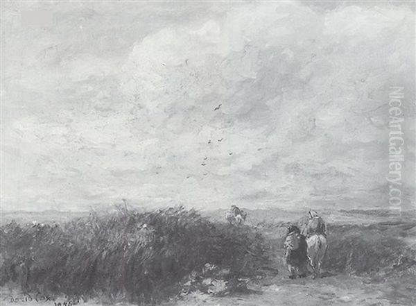Figures In An Open Landscape - view 1