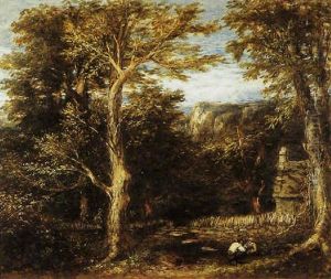 Bettws-y-coed Church, North Wales by David Cox