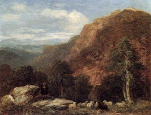 Above The Conway Road by David Cox