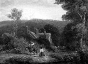 The Welsh Homestead by David Cox