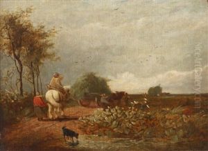 Hay Harvesters by David Cox the Younger