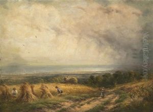 Wheat Fields by David Cox the Younger