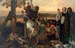 The Crucifixion by Elija Albert Cox