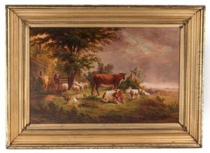Early Indiana Landscape by Jacob Cox