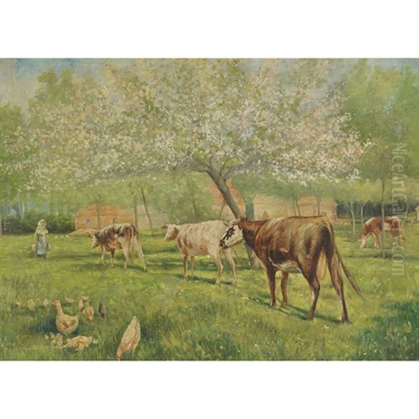 Milking Time, Believed To Be The Winston Churchill Farm - view 1