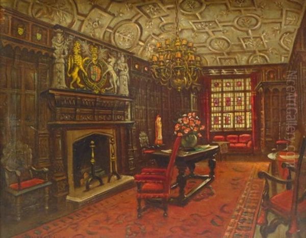 Interior Of A Library - view 1