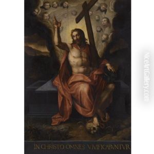 Salvator Mundi by Michiel Coxie
