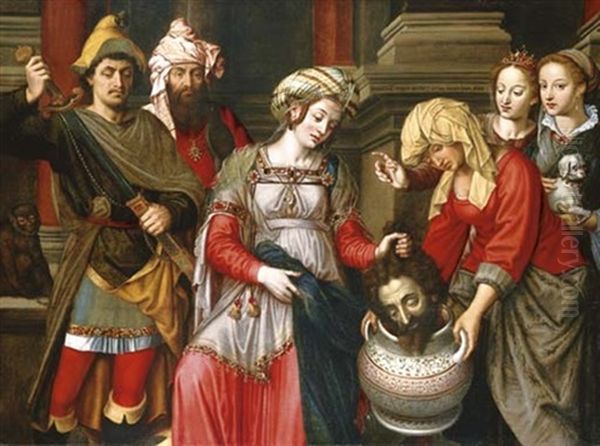 Queen Tomyris With The Head Of Cyrus - view 1