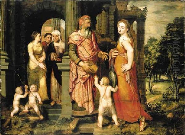 The Expulsion Of Hagar - view 1