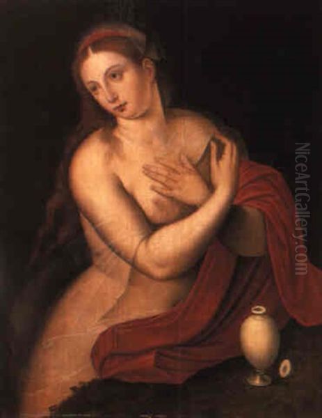 The Pentitent Magdalen - view 1