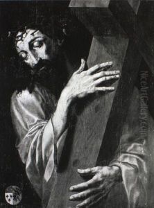 Christ Bearing The Cross by Michiel Coxie