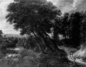 Cavalier Pres D'une Riviere