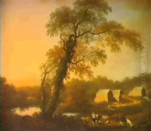 Mills Near Westport, County Mayo by James B. Coy